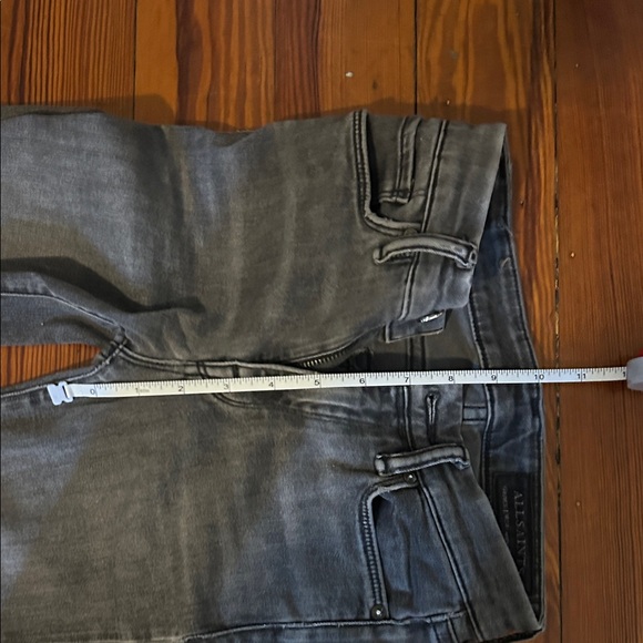 All Saints Dark Gray Low Waisted Skinny Jeans - Picture 4 of 4